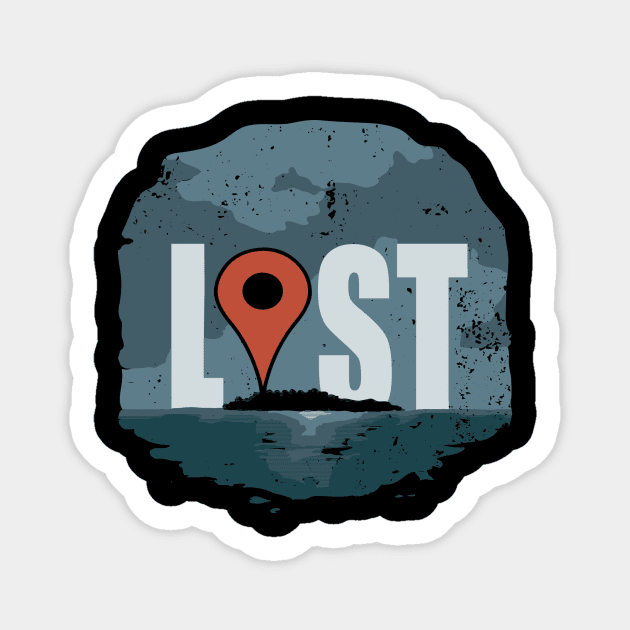 LOST Here Sticker by IdeasConPatatas